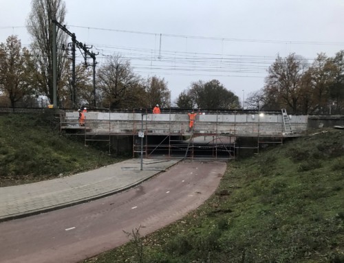 Dutch Railway Marketleader opts for sustainable retaining walls made of Self-healing Concrete