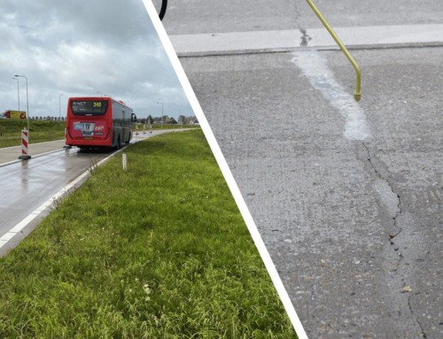 Life span concrete bus lane extended by 15 years